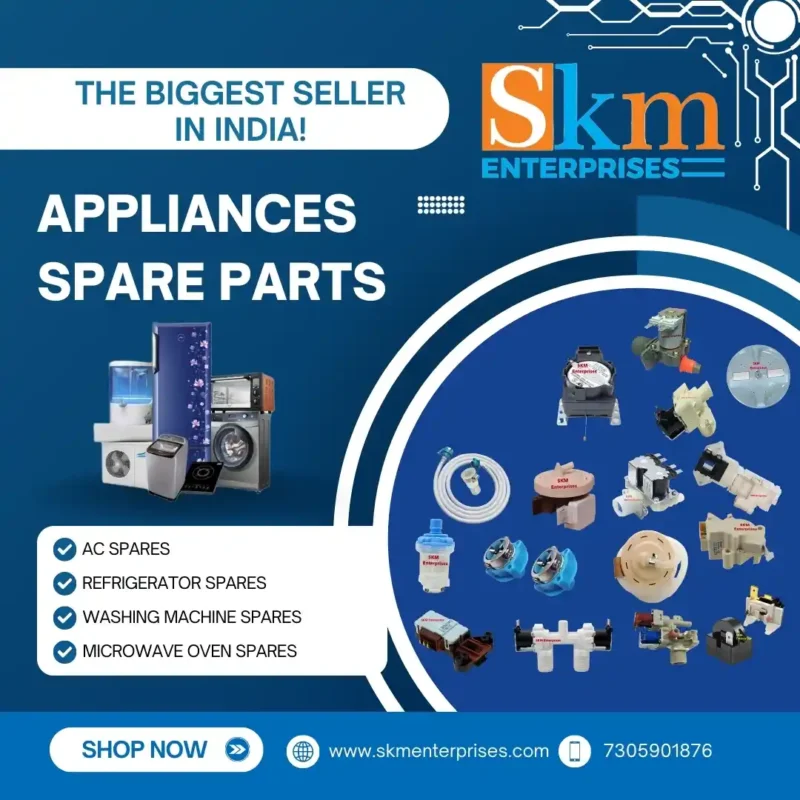 Appliances Spare Parts Shop in Jayashankar Bhupalapally Telangana – SKM Enterprises