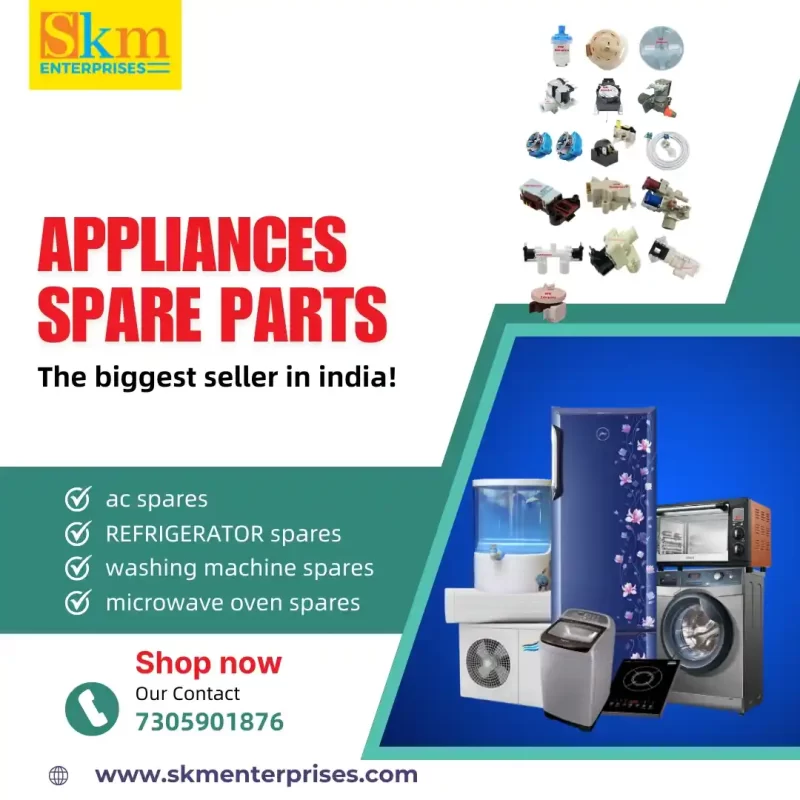 Appliances Spare Parts Shop in Jehanabad Bihar – SKM Enterprises