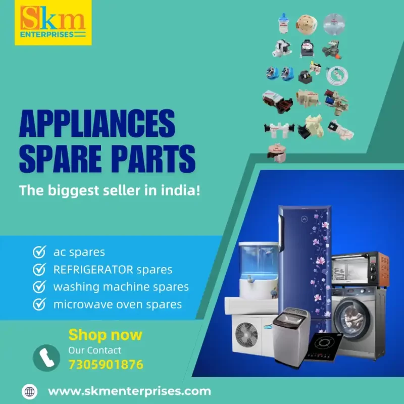 Appliances Spare Parts Shop in Jehanabad Bihar – SKM Enterprises