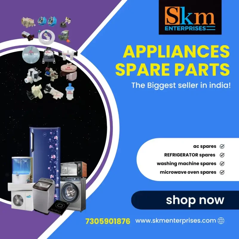 Appliances Spare Parts Shop in Jhabua Madhya Pradesh – SKM Enterprises