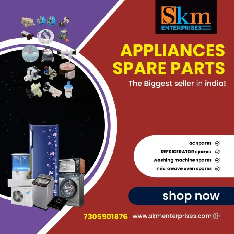 Appliances Spare Parts Shop in Jhabua Madhya Pradesh – SKM Enterprises