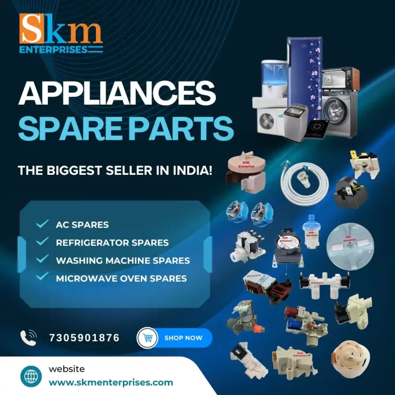 Appliances Spare Parts Shop in Jhajjar Haryana – SKM Enterprises