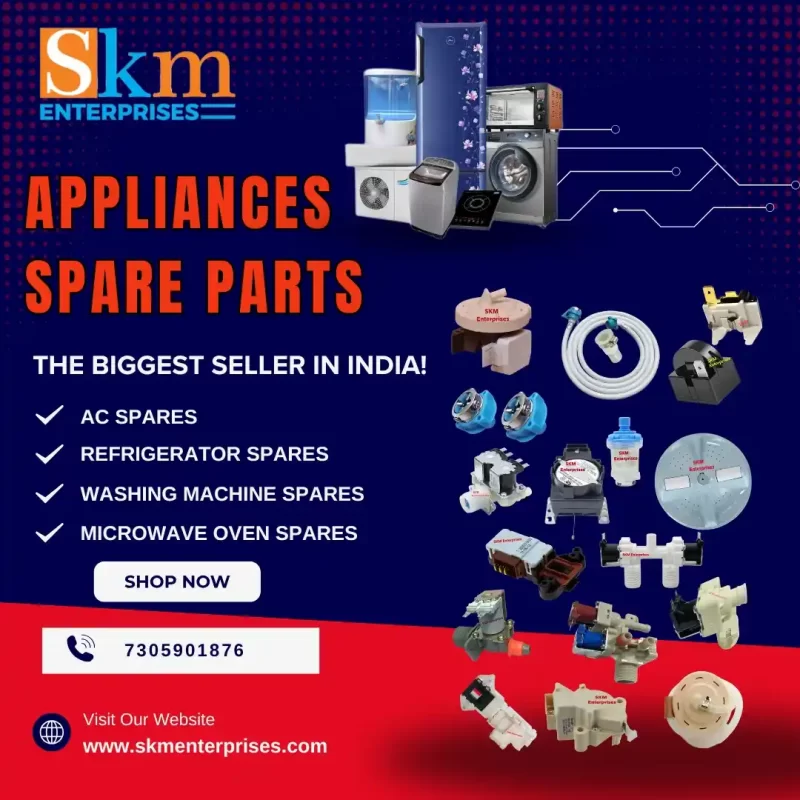 Appliances Spare Parts Shop in Jhajjar Haryana – SKM Enterprises