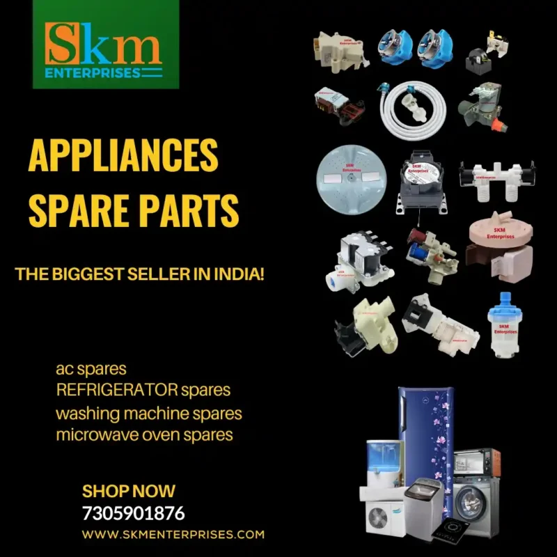 Appliances Spare Parts Shop in Jhalawar Rajasthan – SKM Enterprises