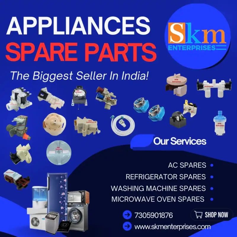 Appliances Spare Parts Shop in Jhansi Uttar Pradesh – SKM Enterprises