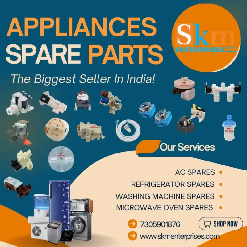 Appliances Spare Parts Shop in Jhansi Uttar Pradesh – SKM Enterprises