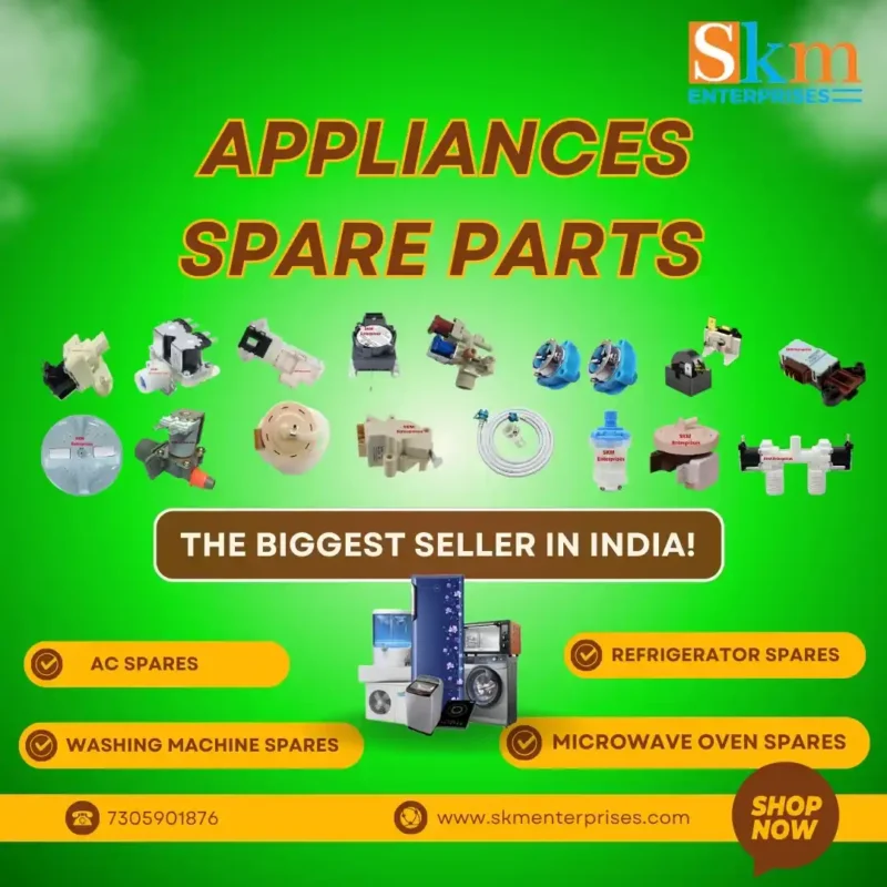 Appliances Spare Parts Shop in Jhargram West Bengal – SKM Enterprises