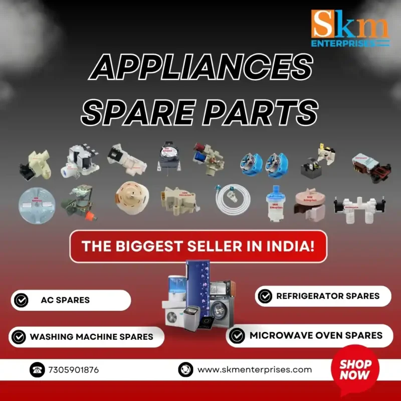 Appliances Spare Parts Shop in Jhargram West Bengal – SKM Enterprises