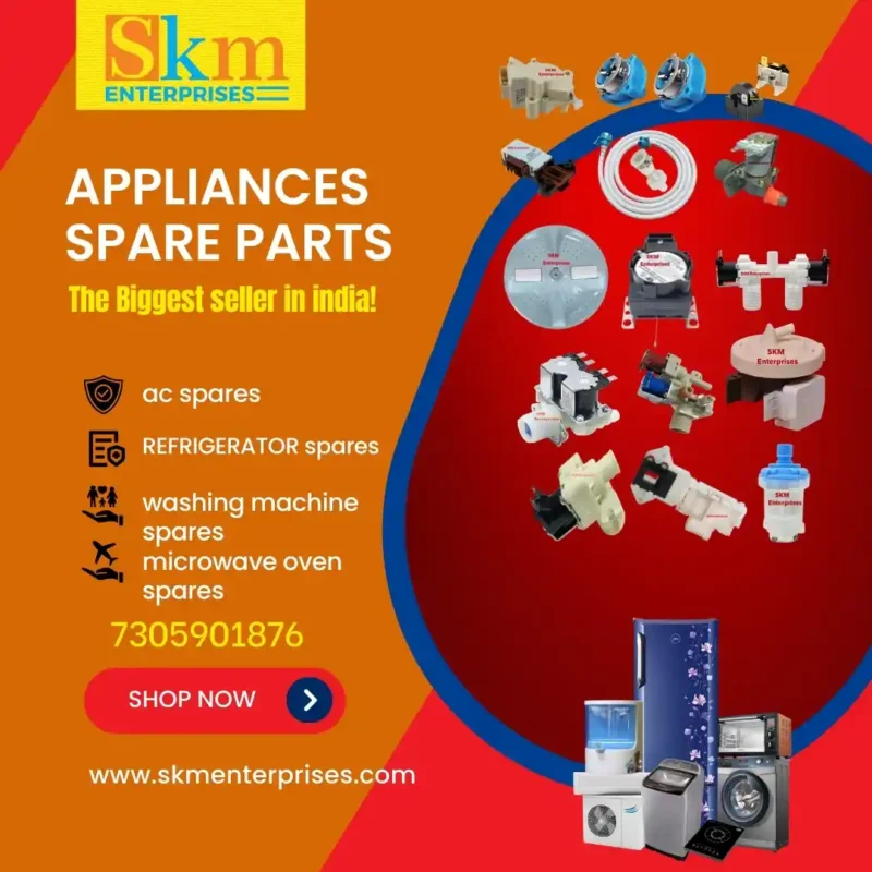 Appliances Spare Parts Shop in Jharsuguda Odisha – SKM Enterprises