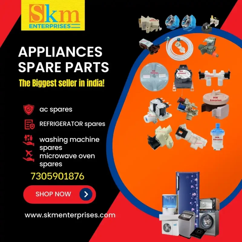 Appliances Spare Parts Shop in Jharsuguda Odisha – SKM Enterprises