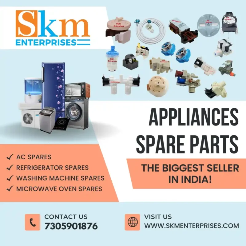 Appliances Spare Parts Shop in Jhunjhunu Rajasthan – SKM Enterprises