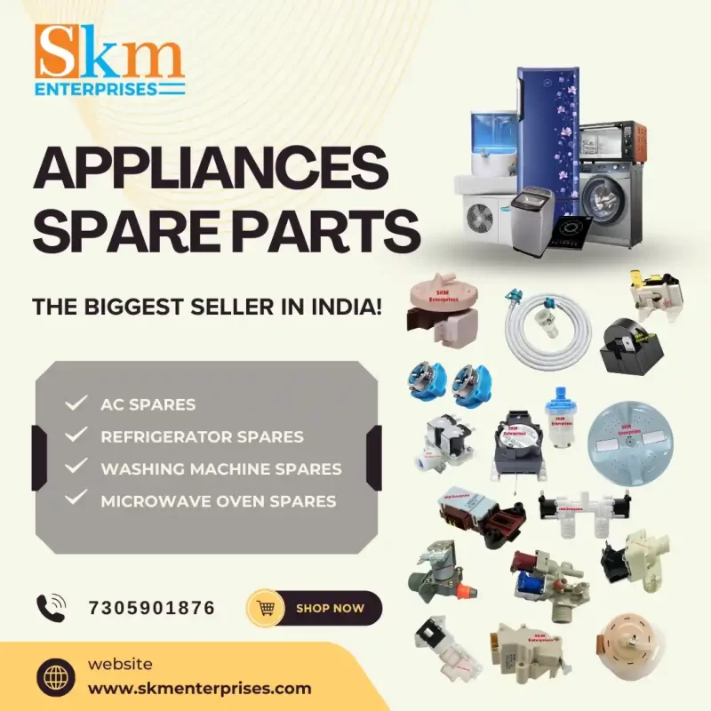 Appliances Spare Parts Shop in Jind Haryana – SKM Enterprises
