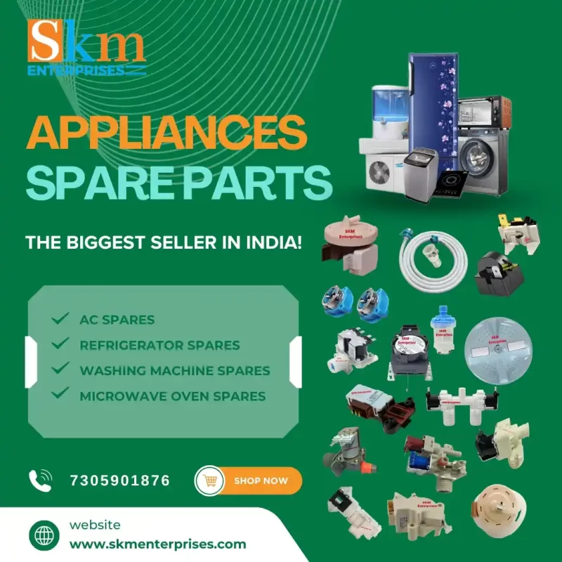 Appliances Spare Parts Shop in Jind Haryana – SKM Enterprises