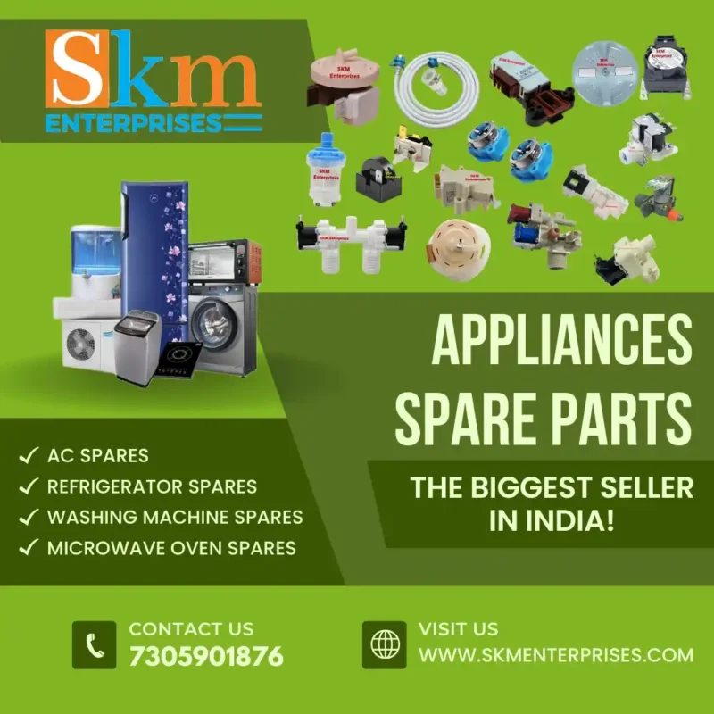 Appliances Spare Parts Shop in Jodhpur Rajasthan – SKM Enterprises