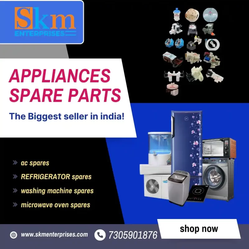 Appliances Spare Parts Shop in Jorhat Assam – SKM Enterprises