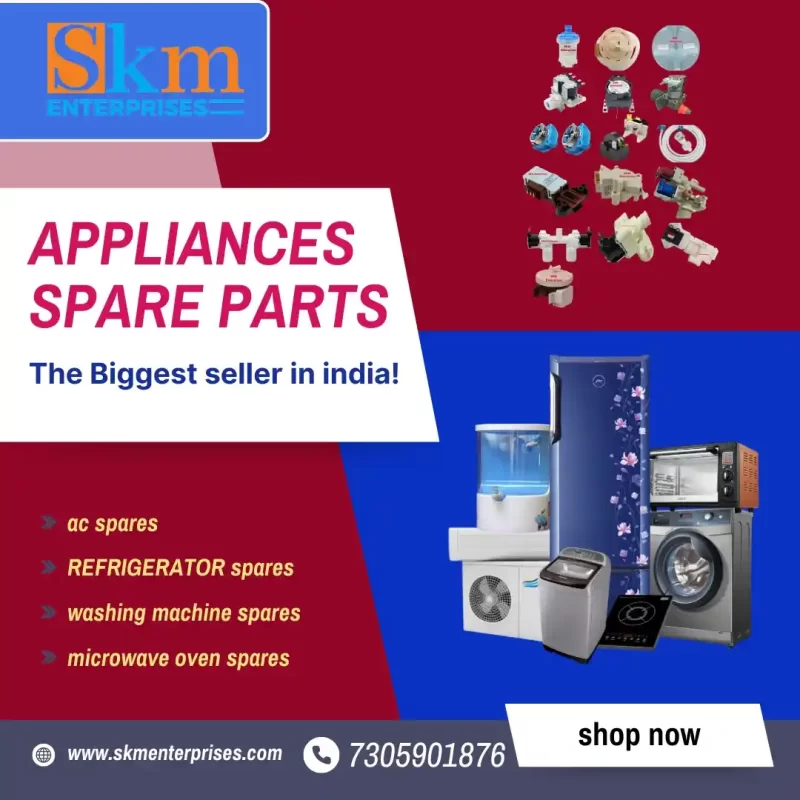 Appliances Spare Parts Shop in Jorhat Assam – SKM Enterprises