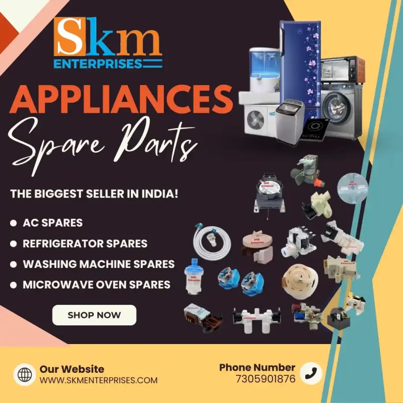 Appliances Spare Parts Shop in Junagadh Gujarat – SKM Enterprises