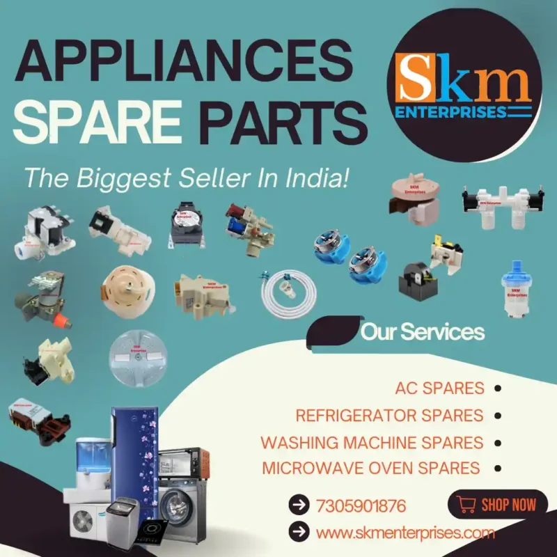 Appliances Spare Parts Shop in Jyotiba Phule Nagar Uttar Pradesh – SKM Enterprises
