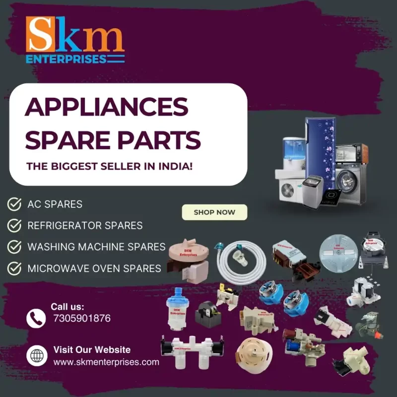 Appliances Spare Parts Shop in K.K.Nagar, Chennai Tamil Nadu – SKM Enterprises