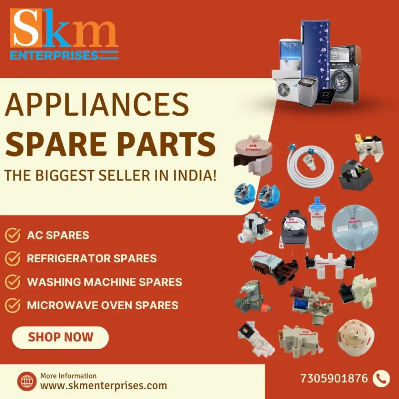Appliances Spare Parts Shop in Kabirdham Chhattisgarh – SKM Enterprises