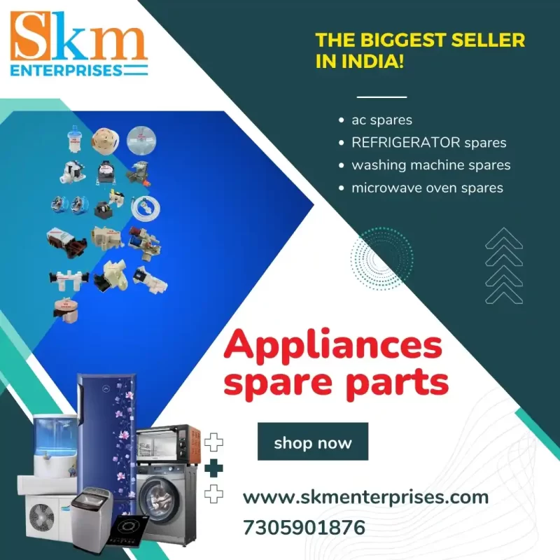 Appliances Spare Parts Shop in Kabirdham Chhattisgarh – SKM Enterprises