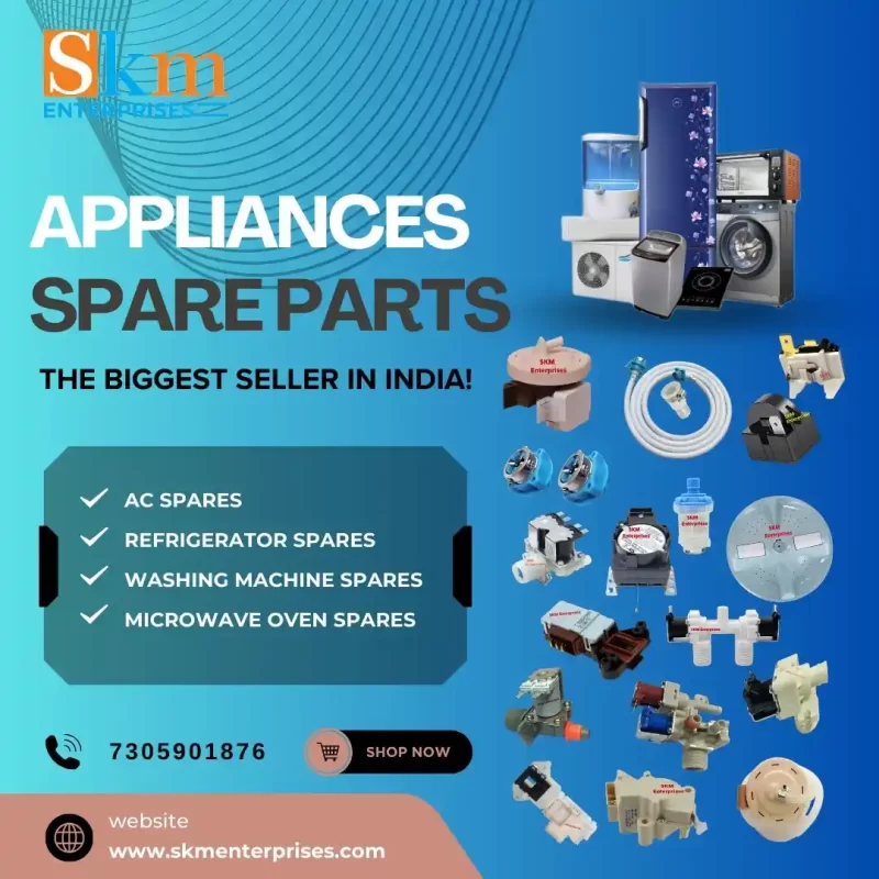 Appliances Spare Parts Shop in Kaithal Haryana – SKM Enterprises