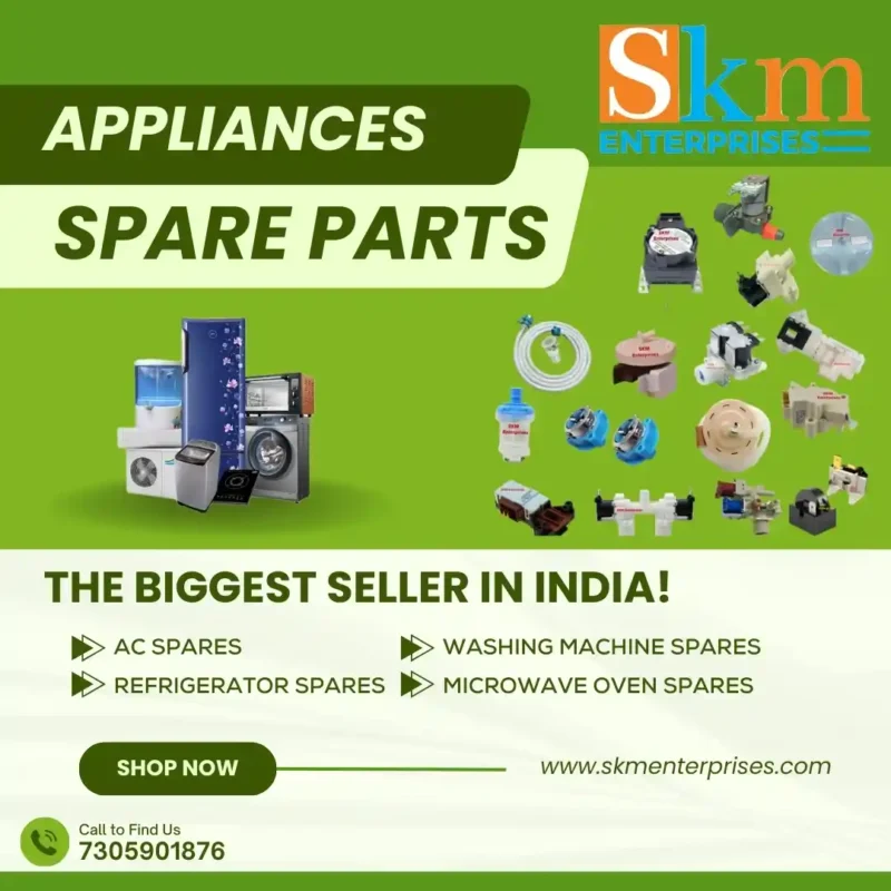 Appliances Spare Parts Shop in Kallakurichi Tamil Nadu – SKM Enterprises