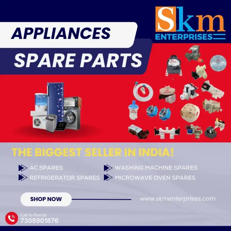 Appliances Spare Parts Shop in Kallakurichi Tamil Nadu – SKM Enterprises