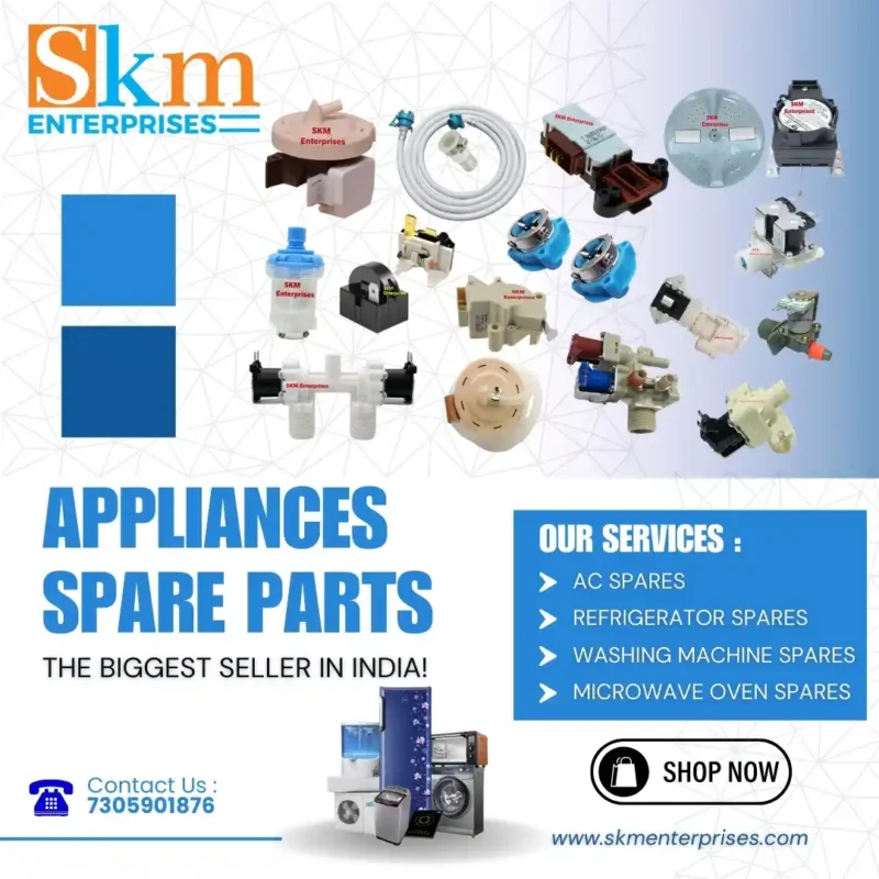 Appliances Spare Parts Shop in Kamareddy Telangana – SKM Enterprises