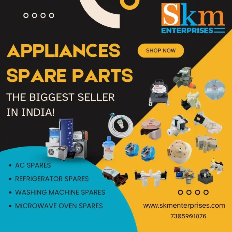 Appliances Spare Parts Shop in Kamjong Manipur – SKM Enterprises