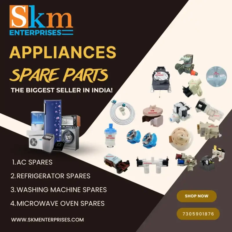 Appliances Spare Parts Shop in Kamjong Manipur – SKM Enterprises