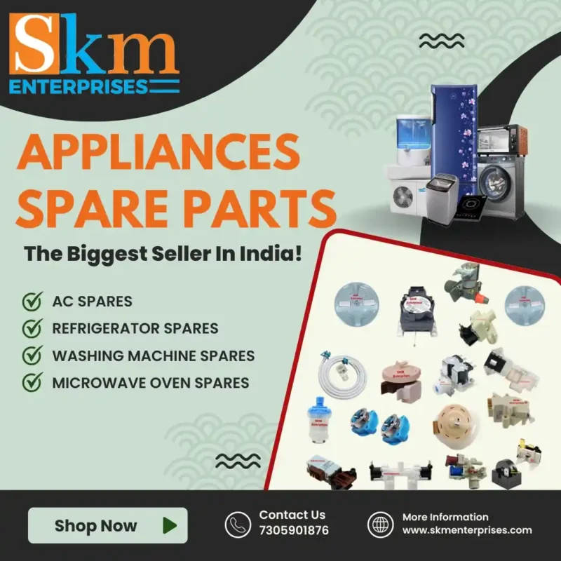 Appliances Spare Parts Shop in Kancheepuram Tamil Nadu – SKM Enterprises
