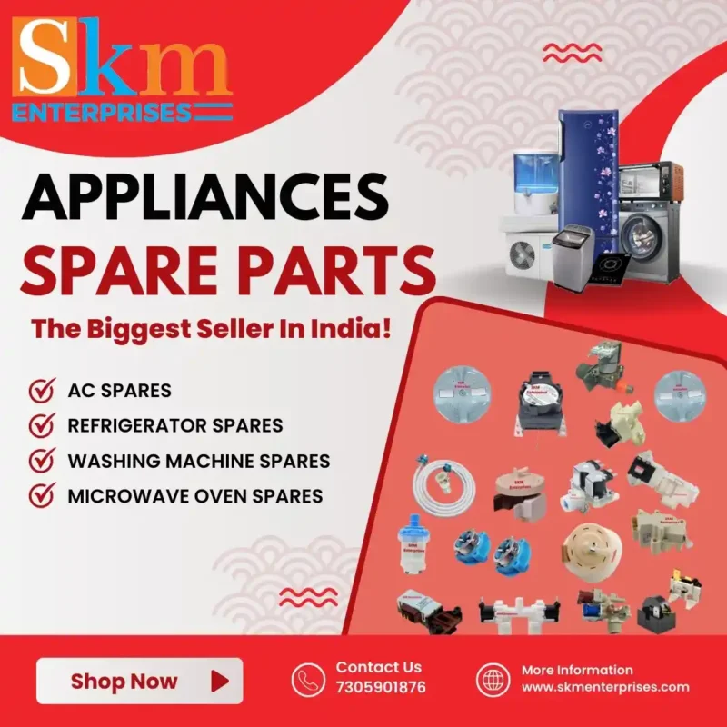 Appliances Spare Parts Shop in Kancheepuram Tamil Nadu – SKM Enterprises