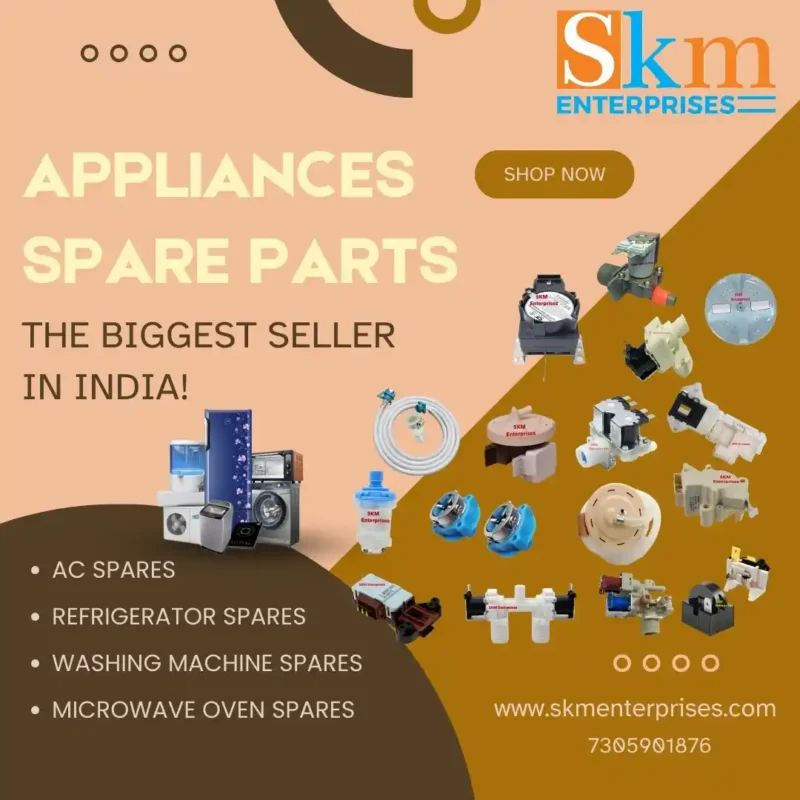 Appliances Spare Parts Shop in Kangpokpi Manipur – SKM Enterprises