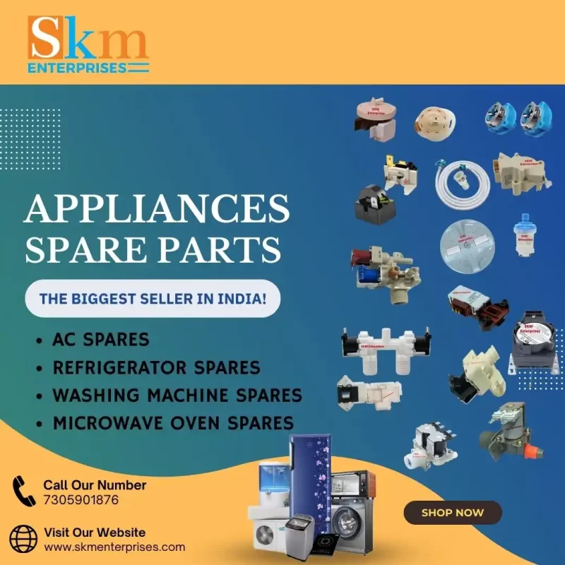 Appliances Spare Parts Shop in Kangra Himachal Pradesh – SKM Enterprises