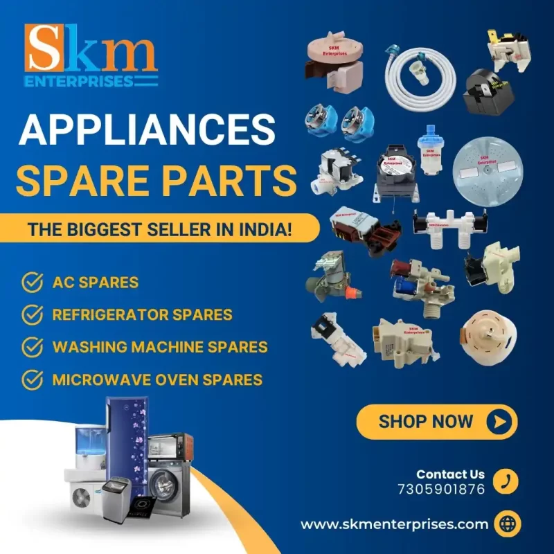 Appliances Spare Parts Shop in Kanker Chhattisgarh – SKM Enterprises