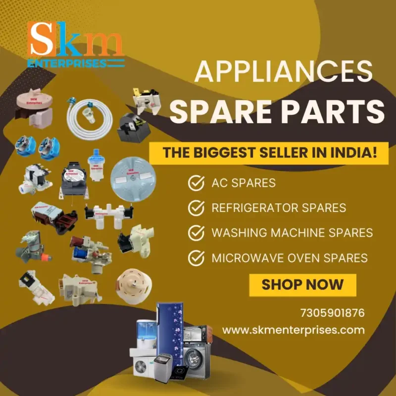 Appliances Spare Parts Shop in Kanpur Dehat Uttar Pradesh – SKM Enterprises