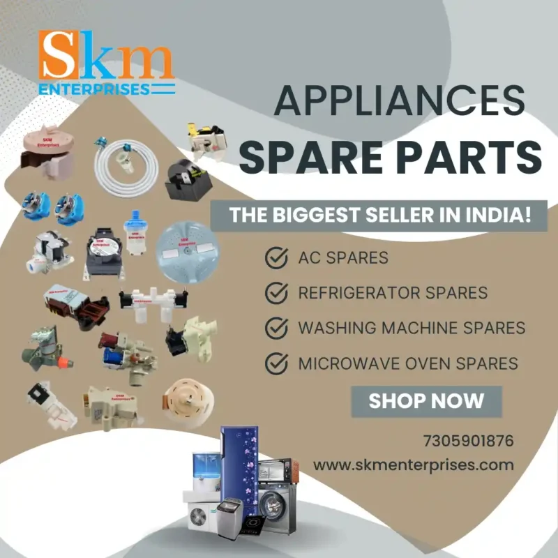Appliances Spare Parts Shop in Kanpur Dehat Uttar Pradesh – SKM Enterprises