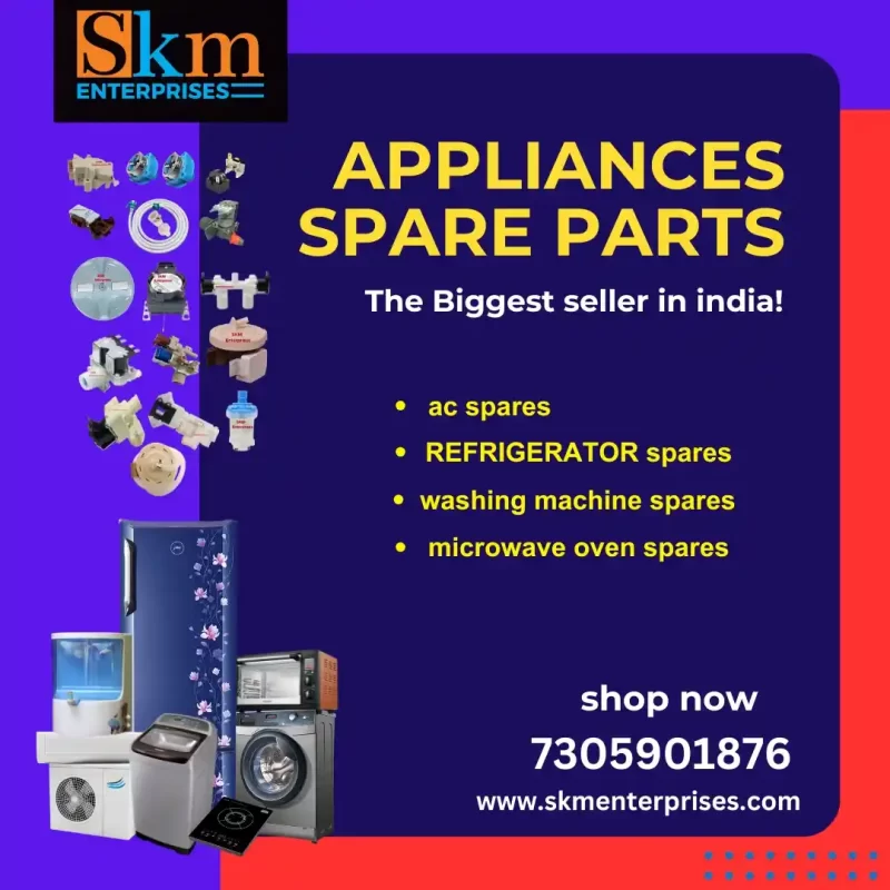 Appliances Spare Parts Shop in Karapakkam, Chennai Tamil Nadu – SKM Enterprises