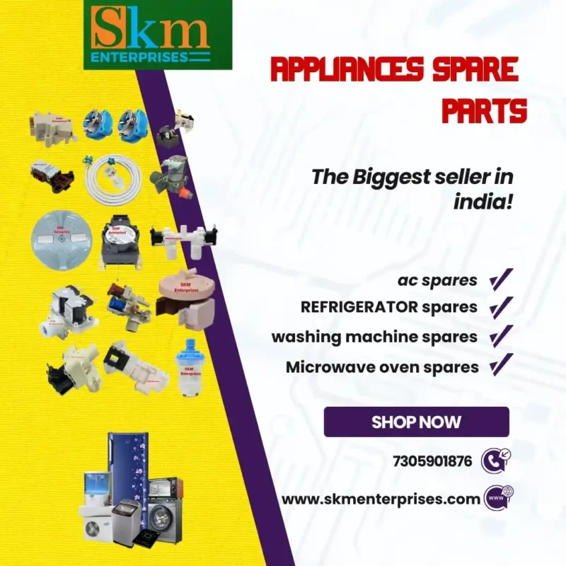 Appliances Spare Parts Shop in Karauli Rajasthan – SKM Enterprises