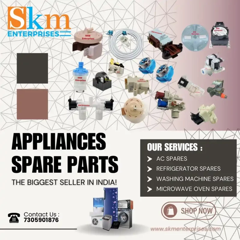 Appliances Spare Parts Shop in Karimnagar Telangana – SKM Enterprises