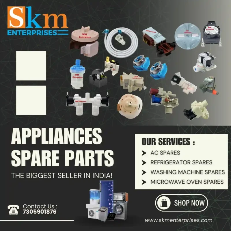 Appliances Spare Parts Shop in Karimnagar Telangana – SKM Enterprises