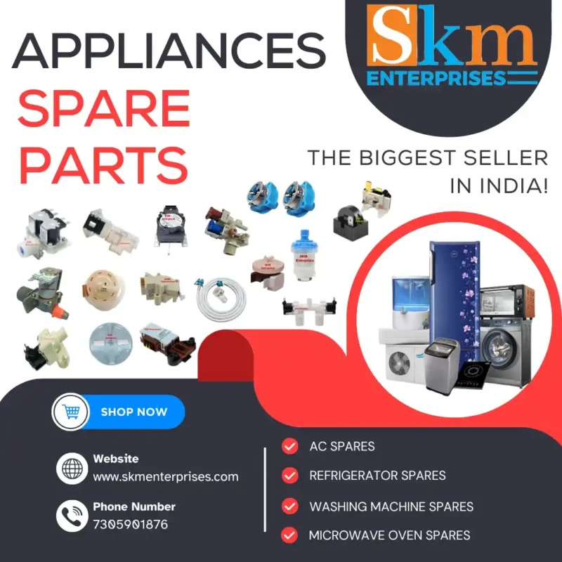 Appliances Spare Parts Shop in Karur Tamil Nadu – SKM Enterprises