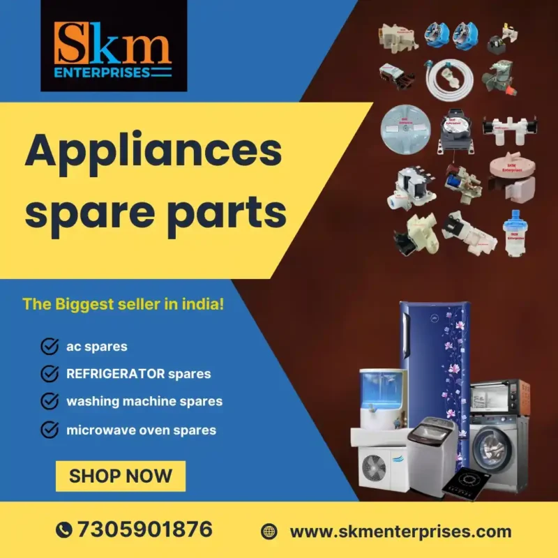 Appliances Spare Parts Shop in Kasaragod Kerala – SKM Enterprises