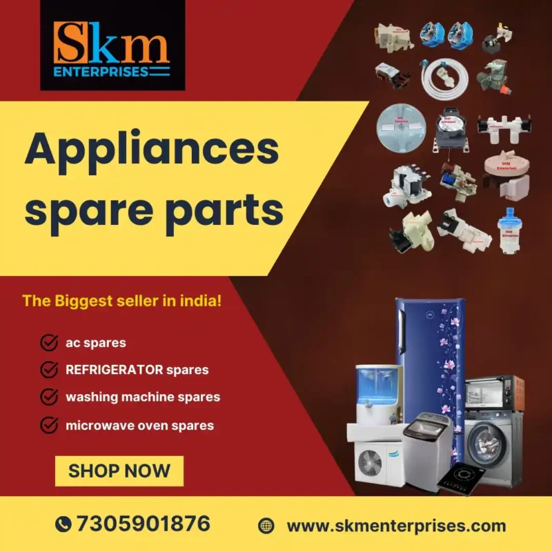 Appliances Spare Parts Shop in Kasaragod Kerala – SKM Enterprises