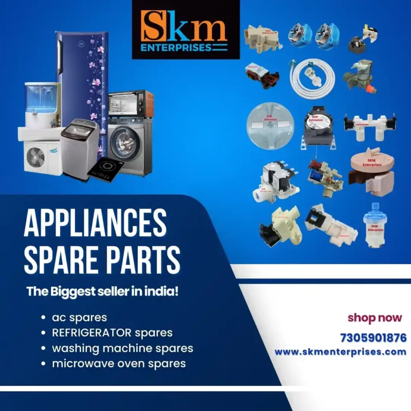 Appliances Spare Parts Shop in Kendrapara Odisha – SKM Enterprises