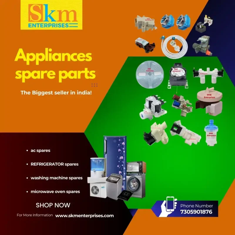 Appliances Spare Parts Shop in Kendrapara Odisha – SKM Enterprises