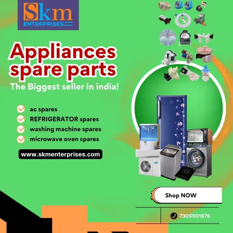Appliances Spare Parts Shop in Khawzawl Mizoram – SKM Enterprises