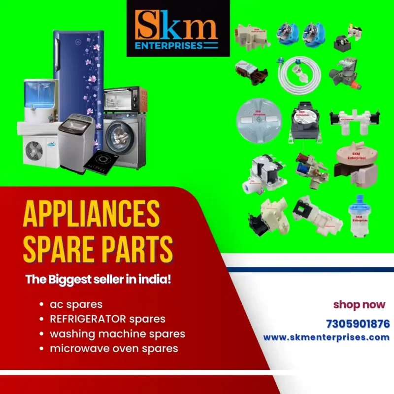 Appliances Spare Parts Shop in Khordha Odisha – SKM Enterprises