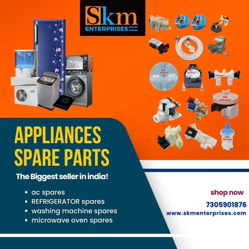 Appliances Spare Parts Shop in Khordha Odisha – SKM Enterprises